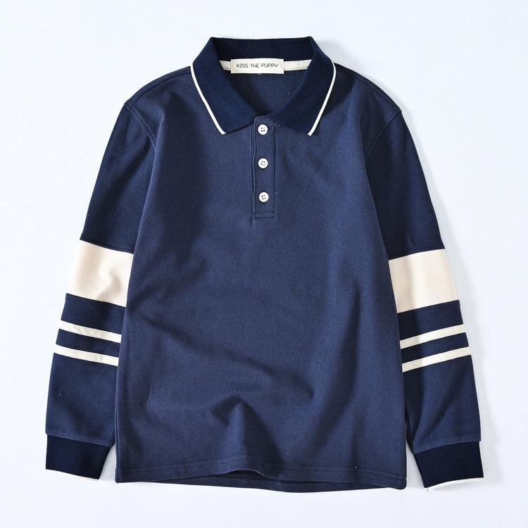 ■ 品名：キッズポロシャツ■ 素材：ポリエステル■ カラー：全5色■ サイズ：130-185の人気検索ワード：キッズ ポロシャツ 子供 poloシャツ 女の子 男の子 Tシャツ キッズ アメカジプリン