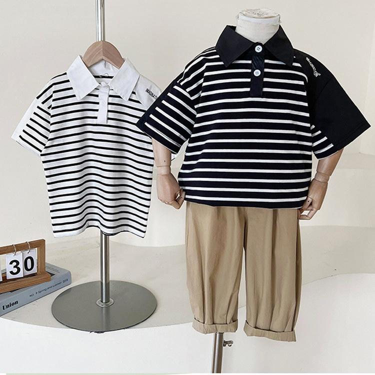 ■ 品名：キッズポロシャツ■ 素材：コットン95%+エラストマー5%■ カラー：全2色■ サイズ：80cm-140cmの人気検索ワード：キッズ ポロシャツ 子供 poloシャツ 女の子 男の子 Tシャ