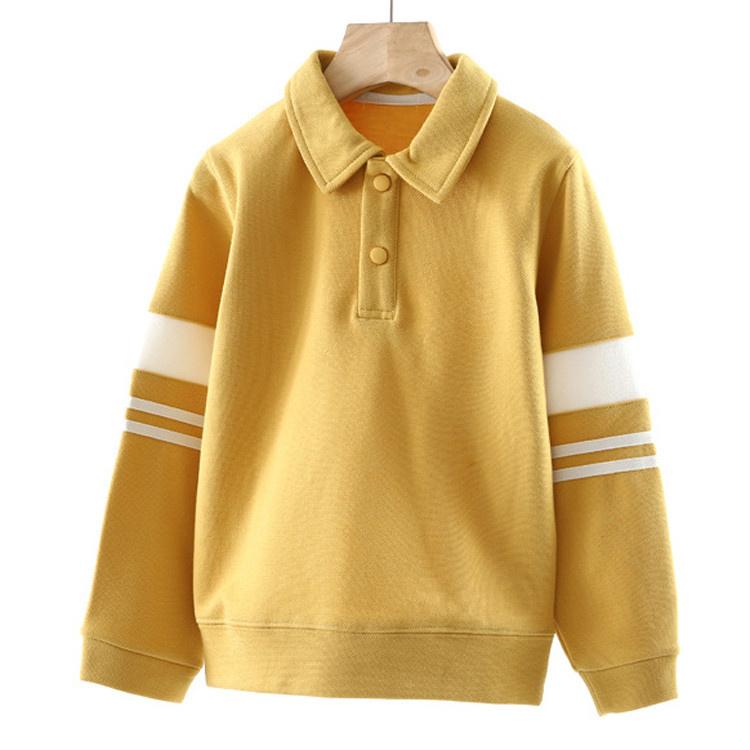 ■ 品名：キッズポロシャツ■ 素材：綿混紡■ カラー：全4色■ サイズ：110-160の人気検索ワード：キッズ ポロシャツ 子供 poloシャツ 女の子 男の子 Tシャツ キッズ アメカジプリント 長