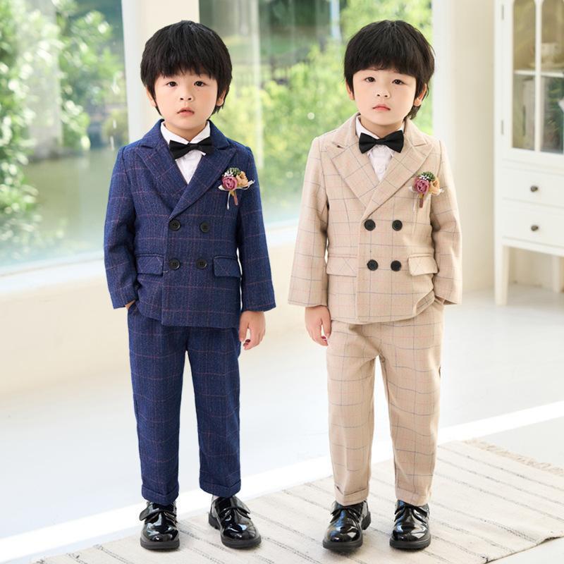 男の子 ベビー フォーマル スーツ 子供服 ベビー服 紳士風 フォーマル 赤ちゃん 子供 男の子 キッズ 上下セット &starf;通気性に優れた生地でさらっと快適で季節を問わずご着用頂けます