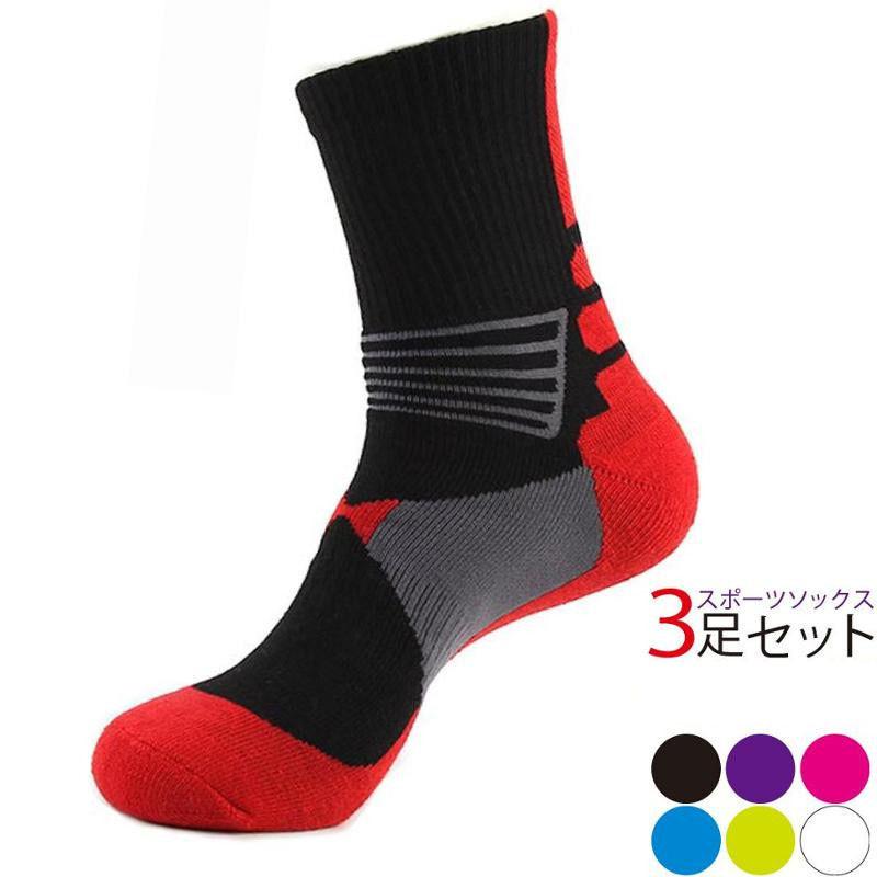 クッション性の高いミドル丈タイプのスポーツソックスです。全体に程よいクッション性があり、足にぴったりとフィット&star;つま先・かかとに補強を加え、厚みのあるソックスです。履き口のサポートが